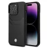 iPhone 14 Pro Max | Coque CB BMW Signature en Cuir Véritable