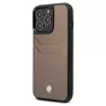 iPhone 14 Pro | Coque CB BMW Signature en Cuir Véritable