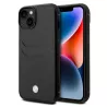 iPhone 14 Plus | Coque CB BMW Signature en Cuir Véritable