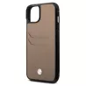 iPhone 14 | Coque CB BMW Signature en Cuir Véritable