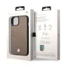 iPhone 14 | Coque CB BMW Signature en Cuir Véritable