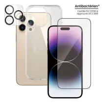 iPhone 14 Pro Max | Pack PANZER GLASS 3-en-1