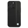 Coque BMW Signature en Cuir Véritable pour iPhone 14 Pro