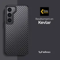 Galaxy S23 + | Coque MagSafe WLONS avec Revêtement en Kevlar