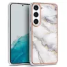 Galaxy S23 | Coque Silicone UNIQ Accessory avec Motif Marbré
