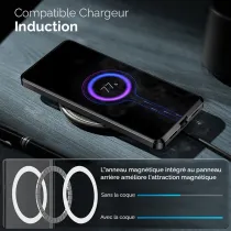 Coque Métal Compatible MagSafe pour Galaxy S23+