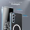 Coque Métal Compatible MagSafe pour Galaxy S23+
