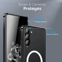 Coque Métal Compatible MagSafe pour Galaxy S23