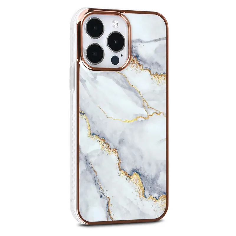 iPhone 14 Pro Max Coque Silicone UNIQ Accessory Marbr