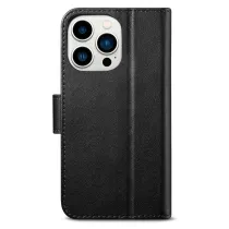 iPhone 14 Pro Max | Étui Portefeuille iCARER Cuir Véritable