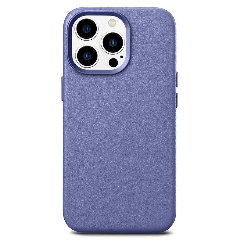 iPhone 14 Pro Max | Coque MagSafe iCARER en Cuir Véritable iPhone 14 Pro Max | Coque MagSafe iCARER en Cuir Véritable