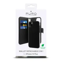 Étui Portefeuille PURO Wallet 2-en-1 pour iPhone 14 Plus