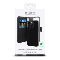 Étui Portefeuille PURO Wallet 2-en-1 pour iPhone 14 Pro