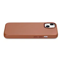 iPhone 14 Plus | Coque MagSafe iCARER en Cuir Véritable