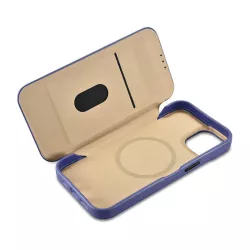 iPhone 14 | Étui Folio iCARER en Cuir Véritable avec MagSafe