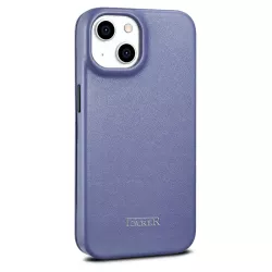 iPhone 14 | Étui Folio iCARER en Cuir Véritable avec MagSafe