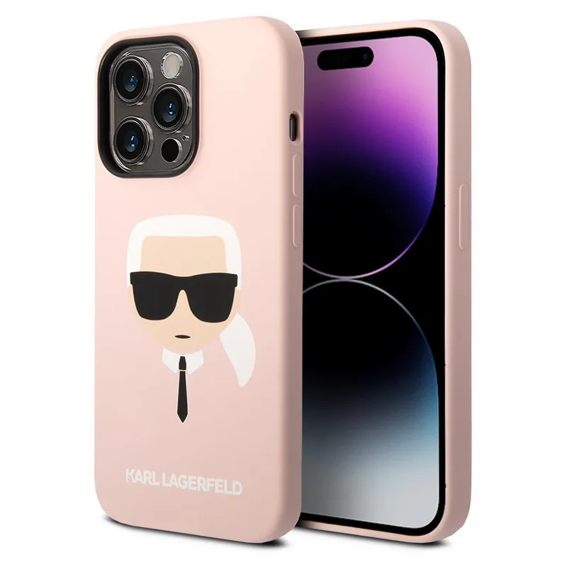 iPhone 14 Pro Max | Coque Silicone KARL LAGERFELD Karl Head iPhone 14 Pro Max | Coque Silicone KARL LAGERFELD Karl Head