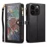 iPhone 14 Pro | Étui Portefeuille ESEBLE Star avec Dragonne