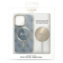 iPhone 14 Pro Max | Coffret GUESS Coque 4G + Chargeur MagSafe