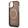 iPhone 14 Plus | Coque Translucide GUESS Outline avec MagSafe