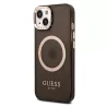 iPhone 14 | Coque Translucide GUESS Outline avec MagSafe