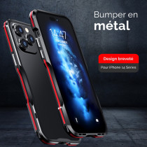 Bumper en Métal Profilé Antichoc pour iPhone 14 Plus