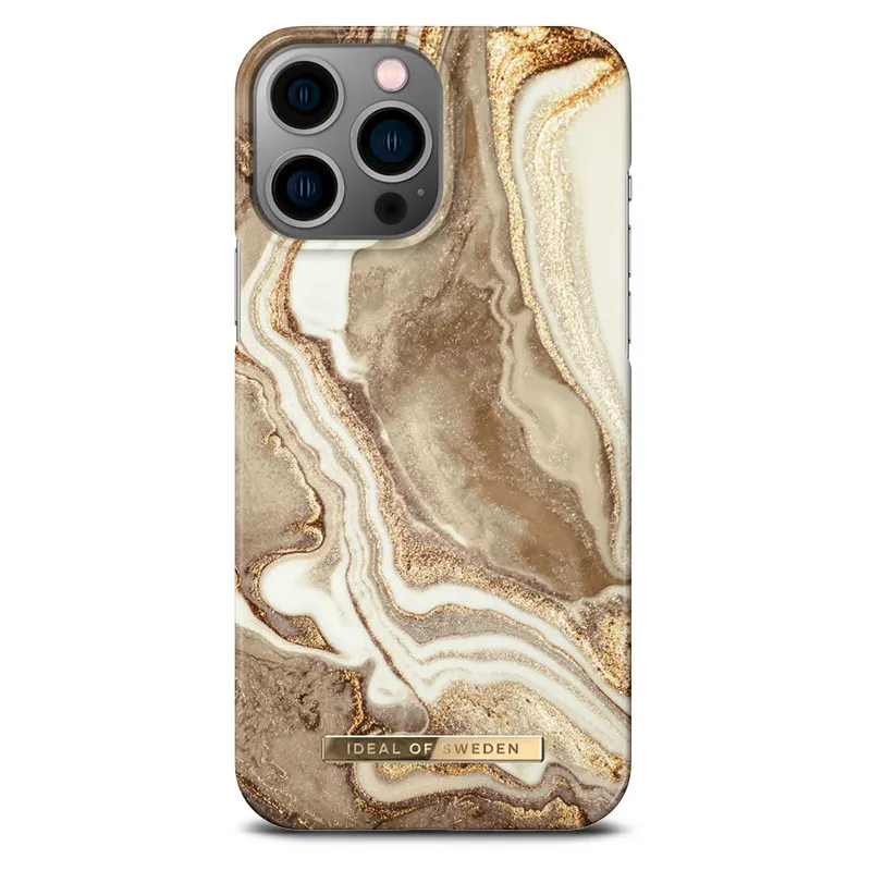iPhone 14 Pro Max | Coque IDEAL OF SWEDEN Golden Sand Marble