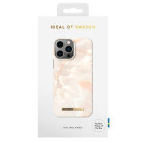 Coque IDEAL OF SWEDEN Rose Pearl Marble pour iPhone 14 Pro Max