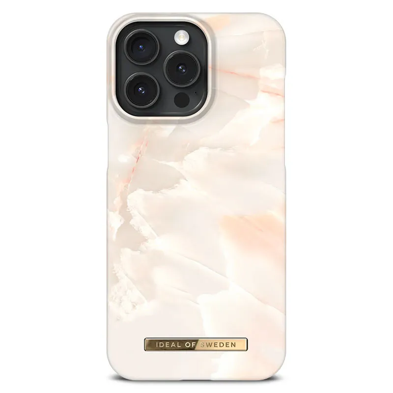 iPhone 15 Pro Max | Coque IDEAL OF SWEDEN Rose Pearl Marble