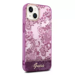 iPhone 14 | Coque Translucide GUESS Toile de Jouy