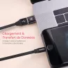 Adaptateur BASEUS USB-A vers USB-C compatible OTG
