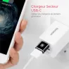 Adaptateur BASEUS USB-A vers USB-C compatible OTG