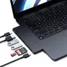 Hub Double USB-C SATECHI Pro Hub Slim pour MacBook Pro/Air