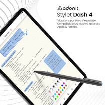 Stylet Actif ADONIT Dash 4 avec Chargeur Magnétique