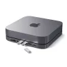 Support Aluminium avec Hub USB-C SATECHI pour Mac Mini