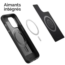 Coque MagSafe SPIGEN Mag Armor MagFit pour iPhone 14 Pro