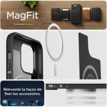 Coque MagSafe SPIGEN Mag Armor MagFit pour iPhone 14 Pro