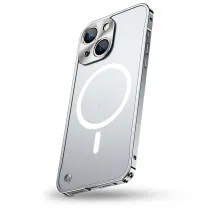 iPhone 14 | Coque MagSafe Translucide avec Cache Caméra