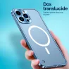 iPhone 14 | Coque MagSafe Translucide avec Cache Caméra