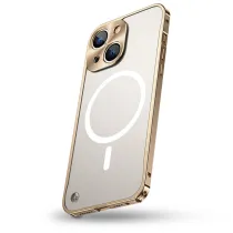 iPhone 14 Plus | Coque MagSafe Translucide avec Cache Caméra