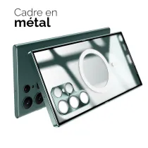 Coque Métal Compatible MagSafe pour Galaxy S22