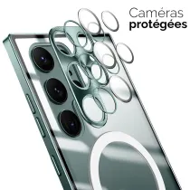 Coque Métal Compatible MagSafe pour Galaxy S22