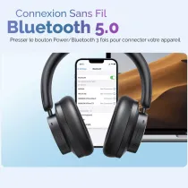 Casque Bluetooth UGREEN HiTune Max3 avec Audio Spatial