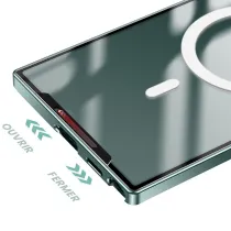 Coque Métal Compatible MagSafe pour Galaxy S21