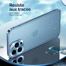 Coque Translucide avec Cache Caméra Métal pour iPhone 13 Pro