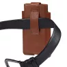 Étui Ceinture Vertical en Cuir pour Smartphone de 5,5 à 7,2'
