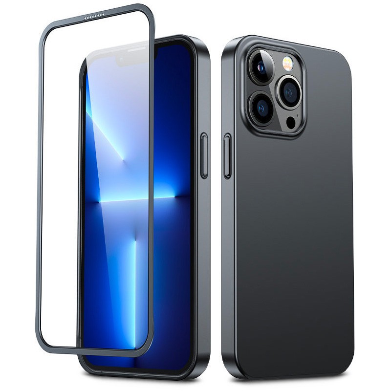 Coque De Protection Hybride 360° Pour IPhone 12 à 14 Pro Max - Transparente, Anti-choc, Charge Sans Fil