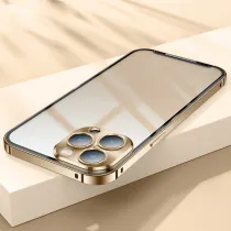Coque Translucide avec Contour en Métal iPhone 13 Pro Max