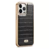 Coque Crocodile FIERRE SHANN pour iPhone 13 Pro Max