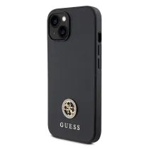 iPhone 15 | Coque GUESS 4G Strass Metal Logo